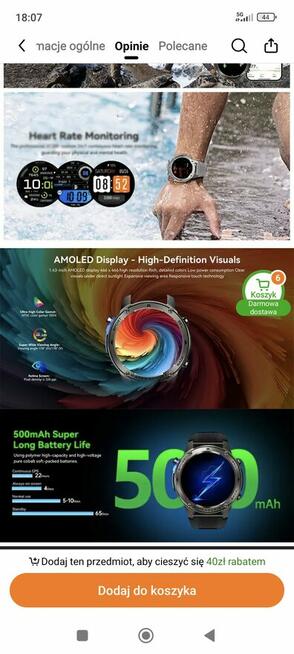 smartfon GPS zegarek