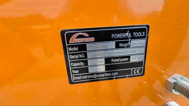 Mini ładowarka gąsienicowa Arteer QB-480 Weidemann Bobcat