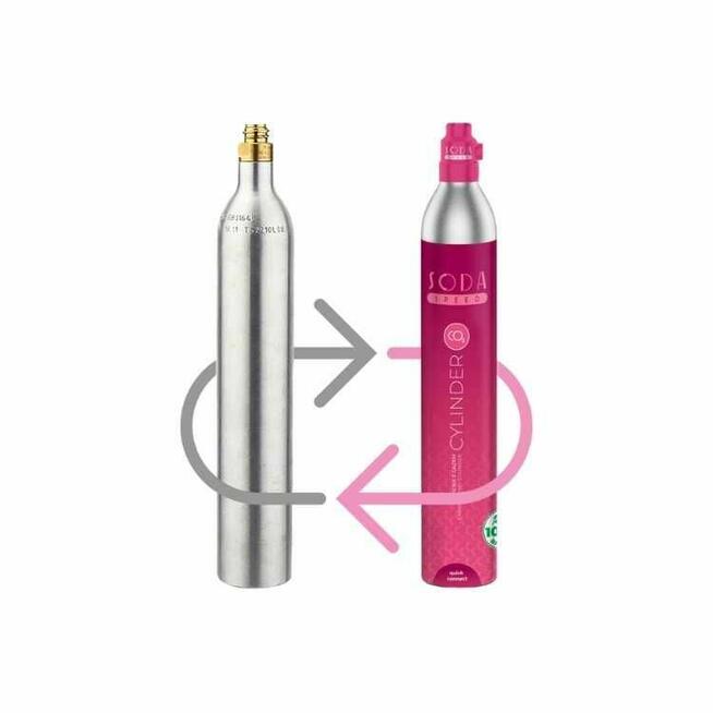 Wymiana butla CO2 saturator Soda Philips Brita Dafi Dopiewo