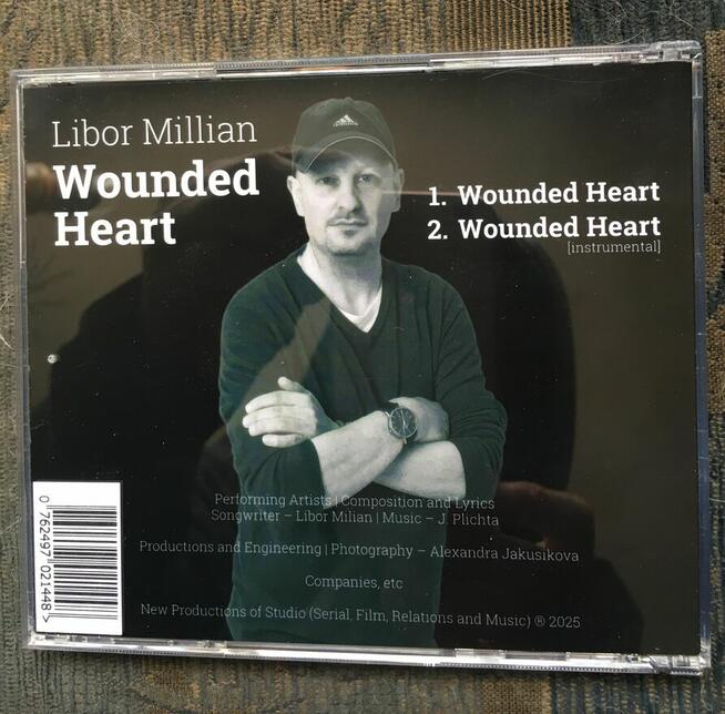 CD Singels Libor Milian-Wounded Heart