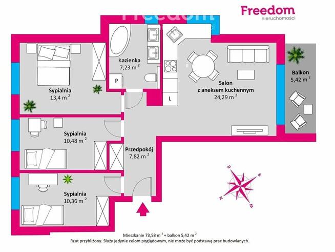 Nowe 4 pokoje | balkon | gotowe | miejsce w hali