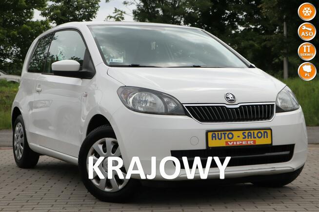 Škoda Citigo krajowy, serwisowany, zarejestrowany, klima