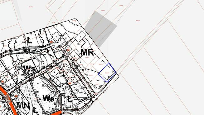 Działka budowlana Lubsza gm. Woźniki, Młynek