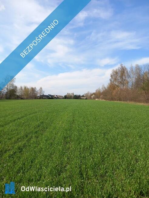 Działka budowlana ze stawem