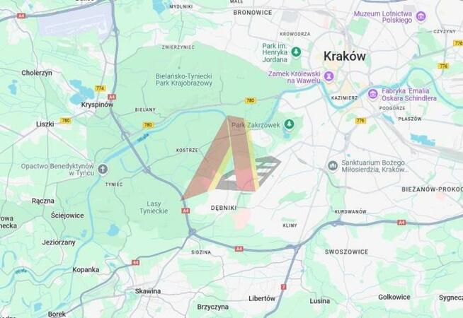 Działka budowlana Rączna gm. Liszki, Rączna