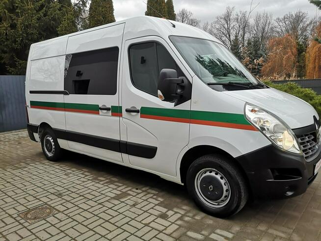 Renault Master 2.3 DCI 110KM Klimatyzacja Brygadówka Tempomat 7 osobowy