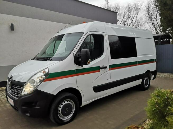 Renault Master 2.3 DCI 110KM Klimatyzacja Brygadówka Tempomat 7 osobowy