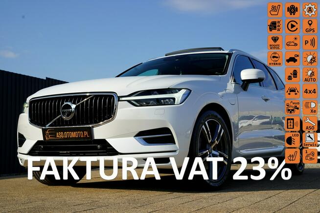 Volvo XC 60 INSCRIPTION panorama 4x4 PNEUMATYKA kamery 360 masaze wentylacja MAX