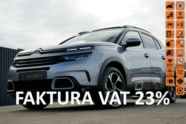 Citroen C5 Aircross Panorama FUL LED skóra webasto BLIS parktronik acc kamera nawi MAX