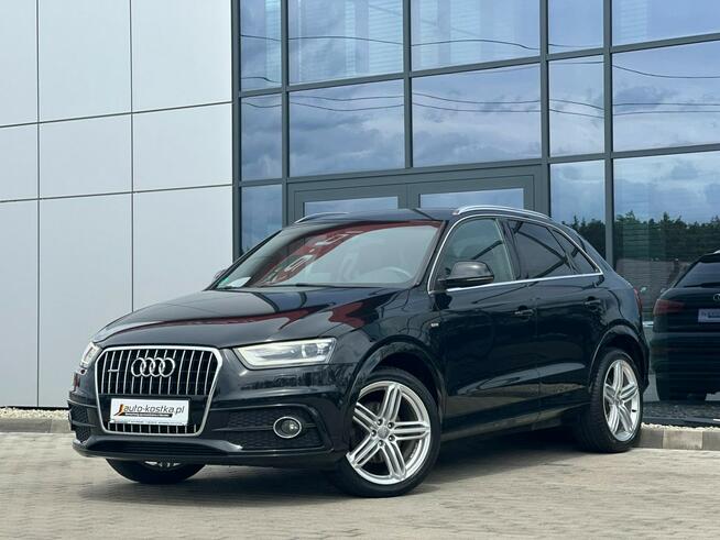 Audi Q3 S-Line! BOSE Półskóra Bixenon Grzane fotele Climatronic Navi GWARANCJA