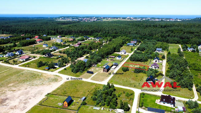 Działka budowlana Mieroszyno gm. Puck, Bukowa