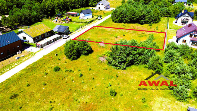 Działka budowlana Mieroszyno gm. Puck, Bukowa