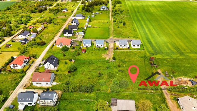 Działka budowlana Mieroszyno gm. Puck, Orchidei