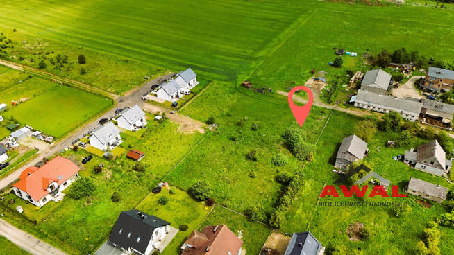 Działka budowlana Mieroszyno gm. Puck, Orchidei