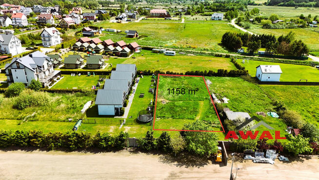 Działka budowlana Karwia gm. Władysławowo, Śmiała