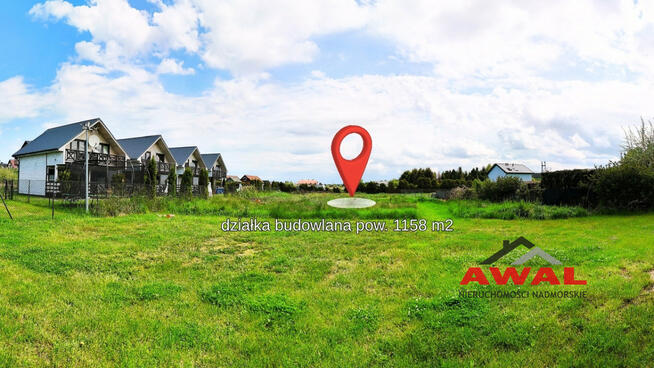 Działka budowlana Karwia gm. Władysławowo, Śmiała