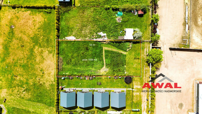 Działka budowlana Karwia gm. Władysławowo, Śmiała