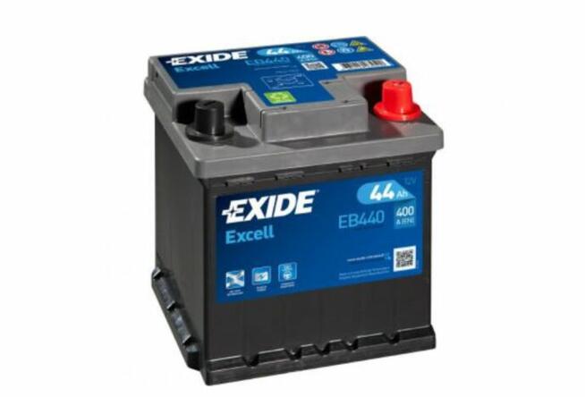 Akumulator 44Ah 400A EB440 Exide Excell-DARMOWY DOWÓZ