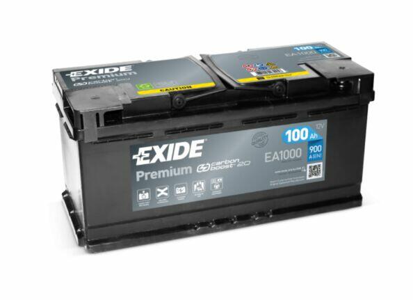 Akumulator 100Ah 900A EA1000 EN Exide Premium-DARMOWY DOWÓZ