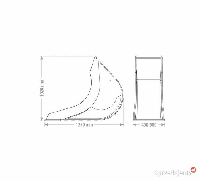 ŁYŻKA KABLOWA 12 - 14 T