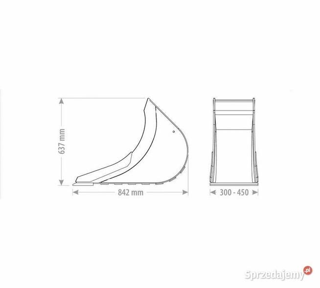 ŁYŻKA KABLOWA 3,5 - 5 T