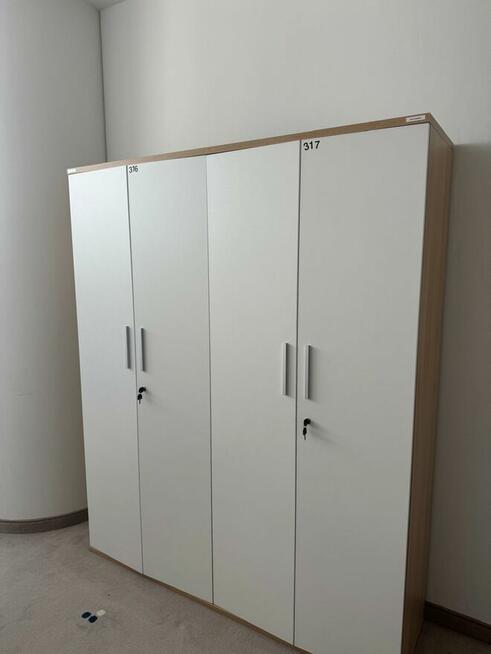 Komoda biała aktowa komody aktowe biurowe do biur domu szkół