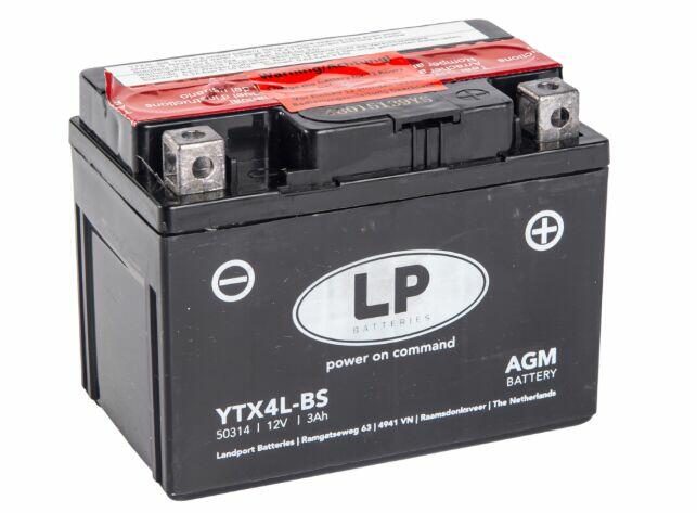 Akumulator 12V 3Ah 40A Landport YTX4L-BS-DARMOWY DOWÓZ