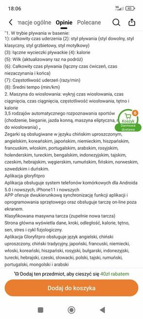 smartfon GPS zegarek