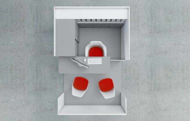 Wyspa Handlowa Typu OFFCE - Dialog Space