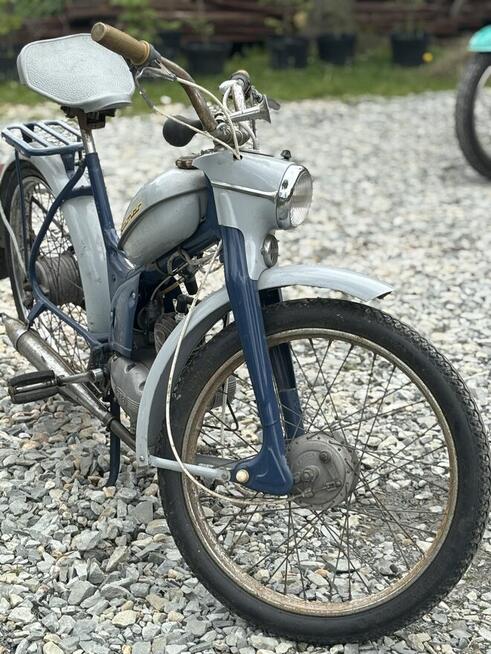 Motocykl Komar zarejestrowany