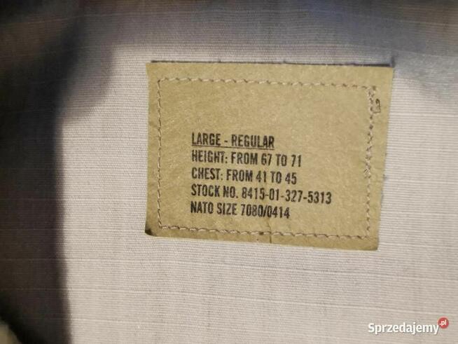 Bluza US NAVY ARMY Camo Beżowa Pustynna Khaki L/XL JAK NOWA