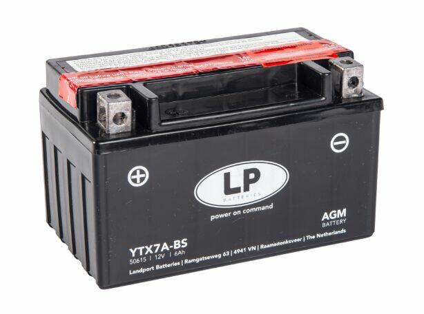 Akumulator 12V 6Ah 105A Landport YTX7A-BS-DAROMOWY DOWÓZ
