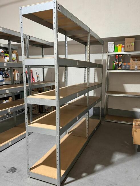 Regał metalowy magazynowy sklep biuro garaż piwnica