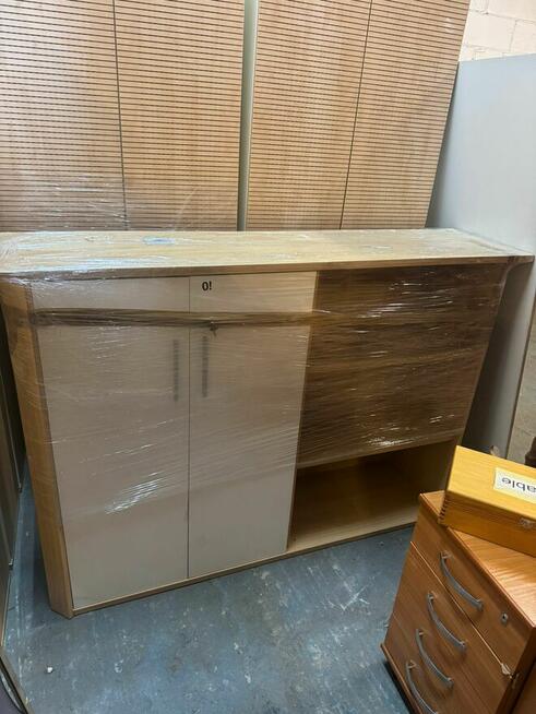 Komoda biała aktowa komody aktowe biurowe do biur domu szkół