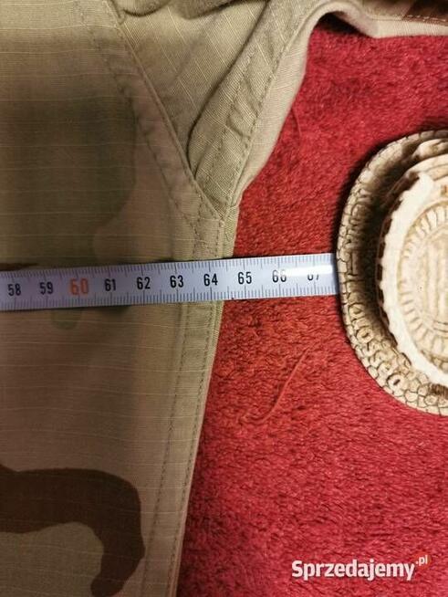 Bluza US NAVY ARMY Camo Beżowa Pustynna Khaki L/XL JAK NOWA
