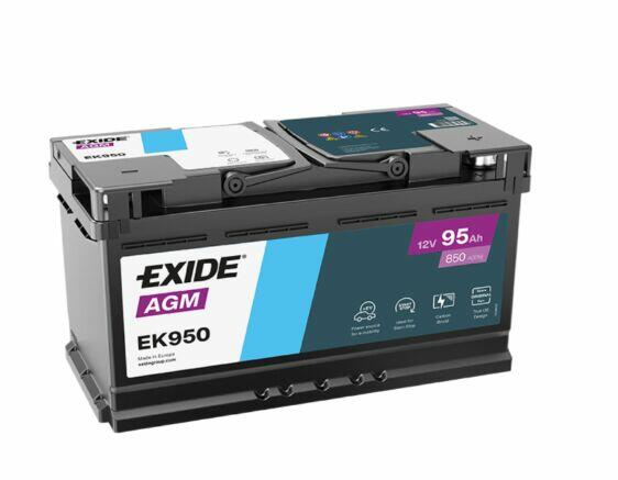 Akumulator 95Ah 850A EN EXIDE AGM EK950-DARMOWY DOWÓZ