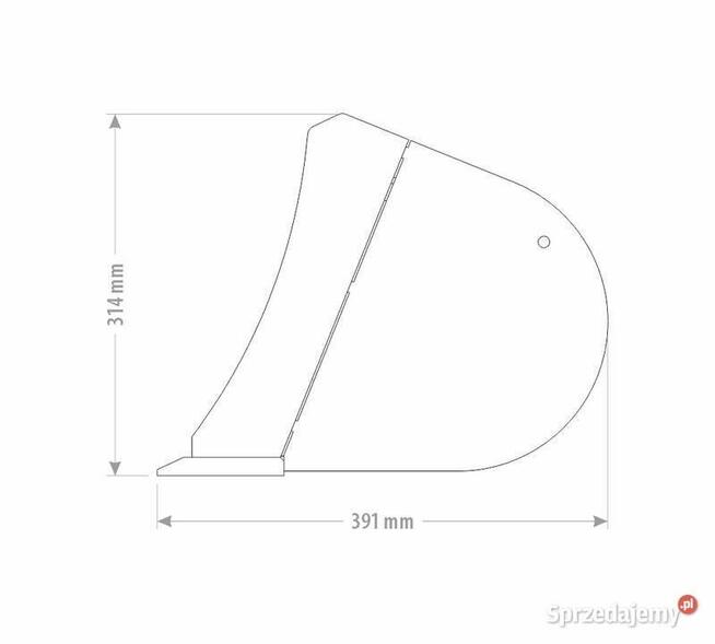 ŁYŻKA SKARPOWA 1,9 - 2,6 T