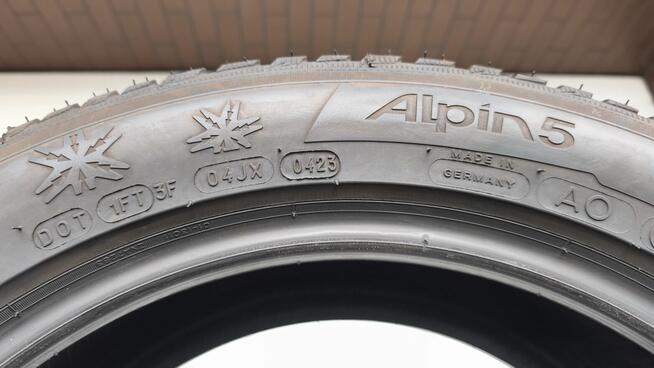4 sztuki opony zima 215/55/17 Michelin Alpin 5 94V (OL579/OH