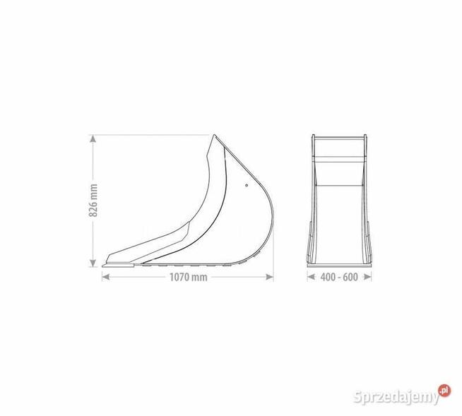 ŁYŻKA KABLOWA 8,5 - 10 T