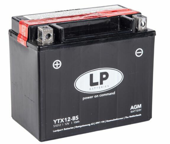Akumulator 12V 10Ah 180A Landport YTX12-BS-DARMOWY DOWÓZ