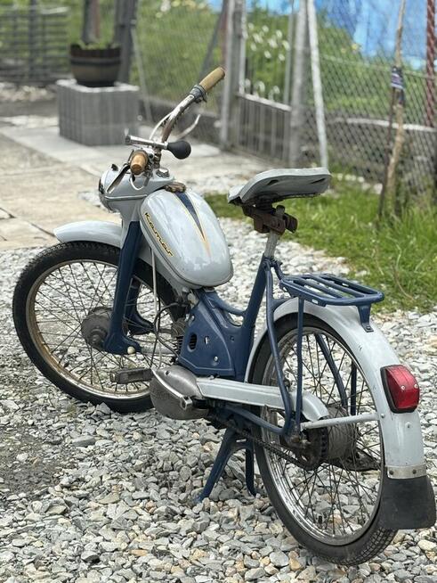 Motocykl Komar zarejestrowany