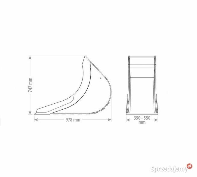 ŁYŻKA KABLOWA 6 - 8,5 T