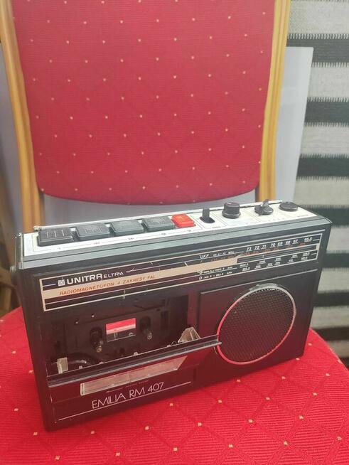 Radiomagnetofon UNITRA Emilia Rm407 Eltra Magnetofon Kasetow