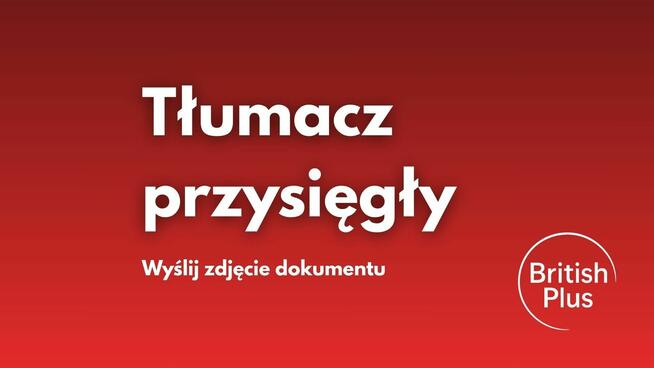 Tłumacz przysięgły jęz. angielskiego, niemieckiego, NL