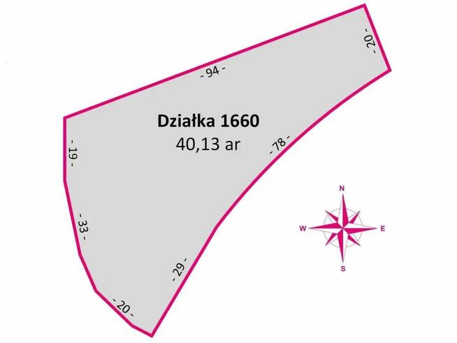 Działka budowlana 40 ar Rzeszów