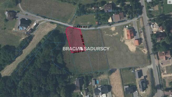 Działka budowlana Byszyce gm. Wieliczka