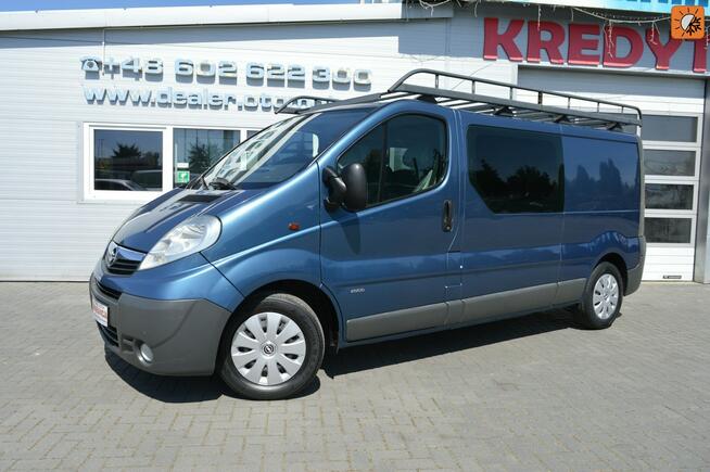 Opel Vivaro 2.0 CDTI LONG 6-cio osobowy Brygadówka Klimatyzacja 255 tys.km.