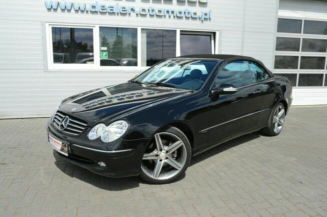 Mercedes CLK 200 1.8i Kompressor Automat Cabrio Avantgarde Skóra Opłaty do 26.03.2026