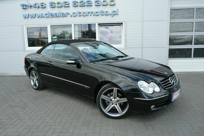 Mercedes CLK 200 1.8i Kompressor Automat Cabrio Avantgarde Skóra Opłaty do 26.03.2026