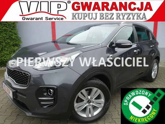 Kia Sportage 1,6i Klimatronik Alu Ledy Navi Skóra 1.Właściciel VIP Gwarancja